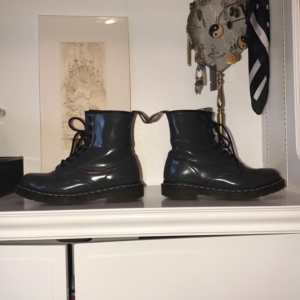 Women’s Grey Dr Martens